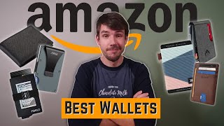 The 6 Best BUDGET Minimalist Wallets on Amazon [upl. by Colligan]