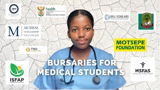 BURSARIES amp SCHOLARSHIPS FUNDING MEDICAL STUDENTS IN 2023 [upl. by Namref992]