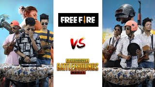 Free Fire vs Pubg  Song Cover  THE 9TEEN [upl. by Najtsirk]