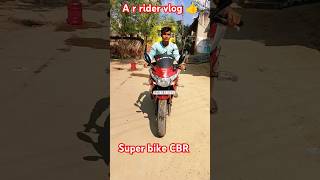 CBR braking system 😱motorcycle cbr rider motovlog viral shortshort video [upl. by Chadburn892]