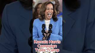 Kamala Harris Campaign Trolls Trump on Truth Social With DNC Ratings uspolitics [upl. by Gerger]