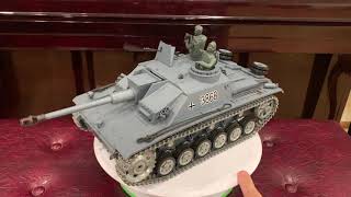 HENG LONG 116 RC GERMAN STUG III  UNBOXING [upl. by Azil]