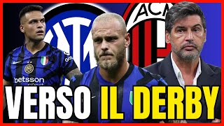 Ultime INTERMILAN clima Derby Rebus Dimarco  INTER NEWS [upl. by Nanete]