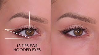 HOODED EYES MAKEUP TIPS FOR BEGINNERS  Shonagh Scott [upl. by Mendoza]