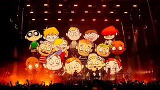 Gorillaz live concert Sydney 2022  Gorillaz at Qudos Bank Arena Sydney NSW Australia [upl. by Tseng]