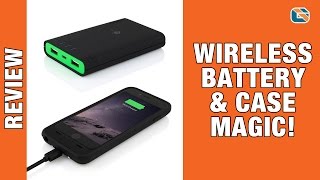 Incipio Ghost Wireless Battery Pack amp Battery Case Review for iPhone 6s amp iPhone 6 [upl. by Adnovad]