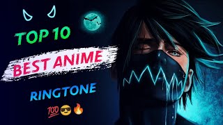 Top 10 Best Anime Ringtone 2022  Inshot music [upl. by Anelyak565]