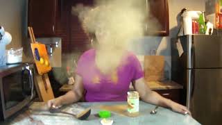 Stan Twitter  GloZell Green coughing up cinnamon  GloZell Green cinnamon challenge [upl. by Clougher310]