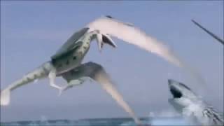 sharktopus vs pteracuda fight scene [upl. by Moneta]