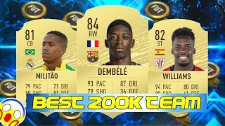 FIFA 20 INSANE 200K TEAM  SUPER SWEATY 200K HYBRID FIFA 20 [upl. by Jedthus]