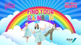 FIND YOUR RAINBOW OFFICIAL VIDEO by ittybittybeats amp ClaudiaRobinGunn [upl. by Melcher]