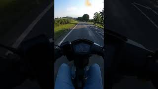 Peugeot Kisbee 50cc 4T  Derestricted  75kmh 47mph [upl. by Alyag434]