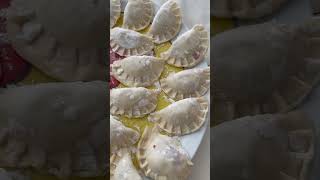 PREPARING HOMEMADE RAVIOLI 🥟 shorts food [upl. by Jandel]