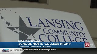 Lansing Community College to host ‘College Night Out’ [upl. by Aihsal335]