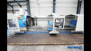 WOHLENBERG  ZL1250  Cycle lathe  Zyklus Drehmaschine  KISTNER WERKZEUGMASCHINEN [upl. by Lusar]