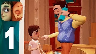 Hello Neighbor Hide amp Seek  Walkthrough Gameplay Part 1  Stage 1 IOS ANDROID [upl. by Novyar]