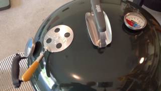 Weber 225quot Kettle Modifications [upl. by Novyert]