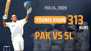 Younis Khans brilliant 313 against Sri Lanka in Karachi [upl. by Latsyrd187]