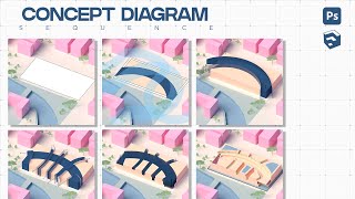 Concept Sequence Diagram  ARCHITECTURE COMPETITION [upl. by Aicilla]