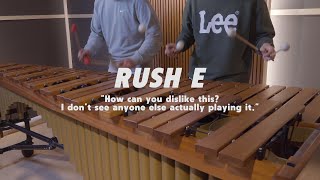 별로 빠르지 않은 Rush E  Pulse Marimba Cover [upl. by Eardnoed135]