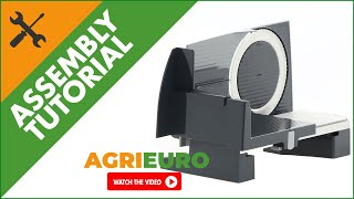 GRAEF G52EU Grey Meat Slicer  Assembly Tutorial Video [upl. by Benilda]