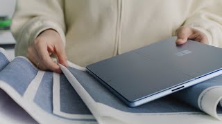 BehindtheDesign Surface Pro Signature Keyboard  Alcantara amp Microsoft [upl. by Lombardy]