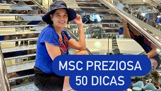 MSC Preziosa  50 dicas [upl. by Eelyrehc]