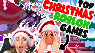 Top Christmas Roblox Gameplay with Santa 2023 [upl. by Sale]