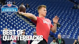 Best Workouts of Quarterbacks  2024 NFL Scouting Combine [upl. by Nohtan]