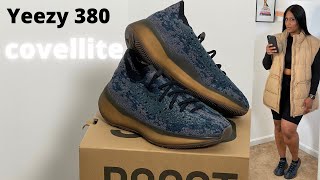 YEEZY 380 COVELLITE 2021 REVIEW ON FOOT STYLING [upl. by Edina182]