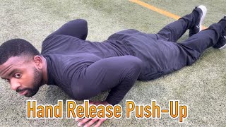 ACFT Army Combat Fitness Test hand release push up demonstration [upl. by Yetah610]