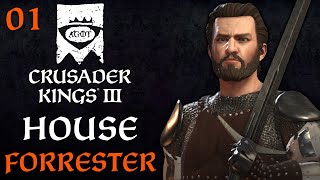 House Forrester  CK3 AGOT  Part 1 [upl. by Briggs184]