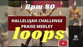 Nathaniel Bassey Hallelujah challenge Praise loops [upl. by Eirehc]