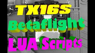 Betaflight LUA Scripts  PID Tuning In Flight With Your TX16s Radio [upl. by Stanzel]