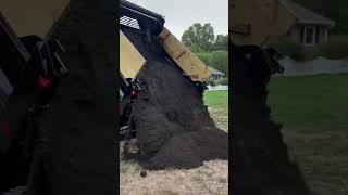 Garden Mix  compost mulch topsoil and sand all mixed together gardening lawncare [upl. by Heti]