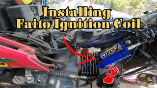 Smash 115 Installing Faito Ignition Coil [upl. by Imer54]