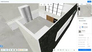 How To Build a Kitchen In COOHOM Step by Step Tutorial Design Demo [upl. by Ynafetse]