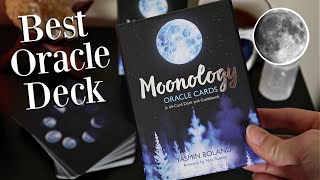 MOONOLOGY ORACLE CARDS REVIEW [upl. by Emsoc]