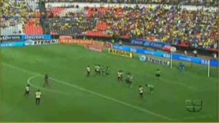 America vs Santos 10 Torneo Bicentenario 2010 J17 RESUMEN COMPLETO HQ [upl. by Egon]