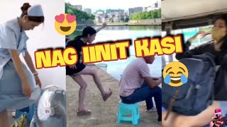 YONG INIT NA INIT KANA  New Funny Pinoy Memes REACTION VIDEO  Funny videos Compilation part11 [upl. by Madeline]