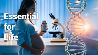 Vitamin B9 Folate Role in Pregnancy DNA Synthesis and Deficiency [upl. by Bellis]