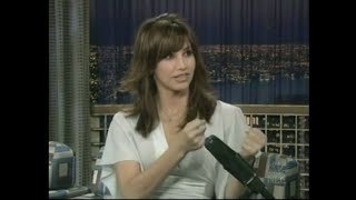 Gina Gershon on quotLate Night with Conan OBrienquot  101703 [upl. by Valsimot]