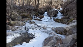 4K Taebaek Snow festival 2020 [upl. by Aloap]