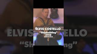 Elvis Costello quotShipbuildingquot 1983 acoustic instrumental [upl. by Wulfe333]