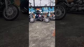 Kick starting old Harley Chopper💯💯🔥 [upl. by Aurel]