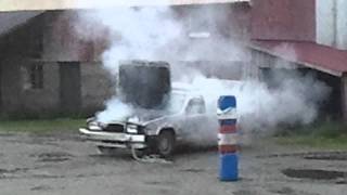 Volvo 740 engine blow [upl. by Hassi]