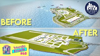 Creating a HUGE Airport Island with the Airports DLC  Verde Beach Ep 68 [upl. by Gora766]