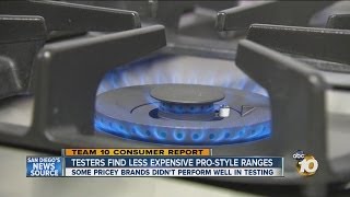 Consumer Reports compares lowcost prostyle ranges against bigname brands [upl. by Phedra732]