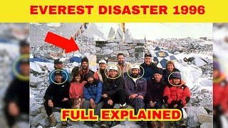 Everest 1996 Disaster  Full Story Explained in 8 Minutes [upl. by Meraree]