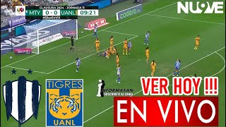 Monterrey vs Tigres En Vivo donde ver a que hora juega RAYADAS VS TIGRES PARTIDO FINAL FEMENIL [upl. by Emirac605]